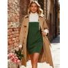 Hooever Women’s Cute Corduroy Overall Bib Dress Pinafore Suspender Dress Skirt Jumper(Green-dress)
