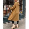 Hooever Women’s Long Cardigans Oversized Chunky Knit Coatigan Fall Trendy Open Front Sweater Jackets with Pockets(Khaki)